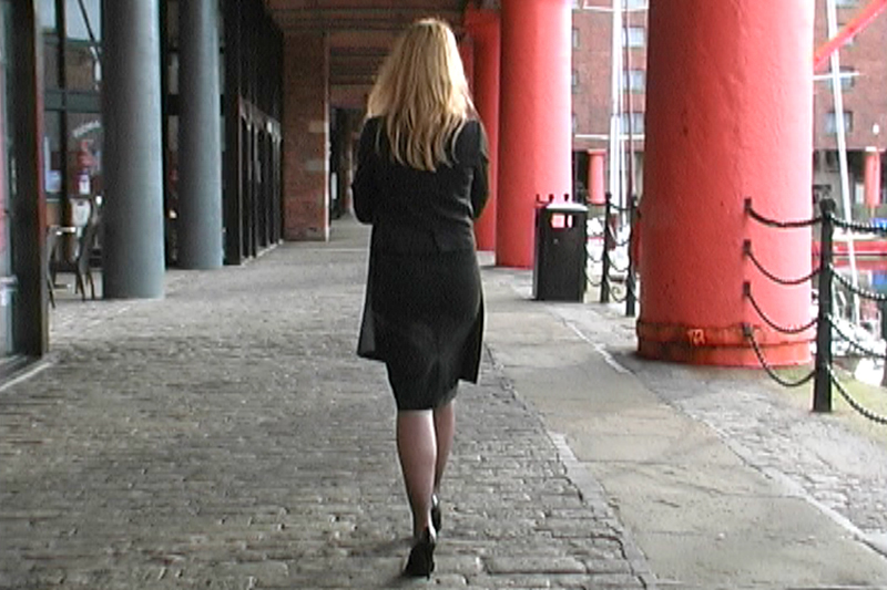  office girl in heels