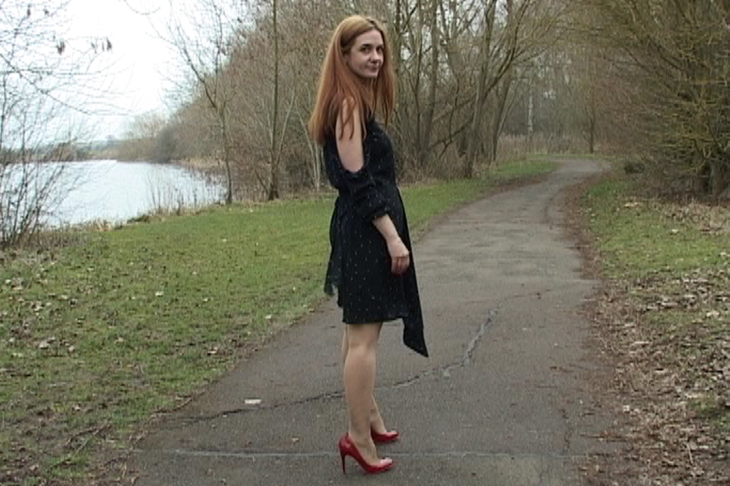  office girl in heels