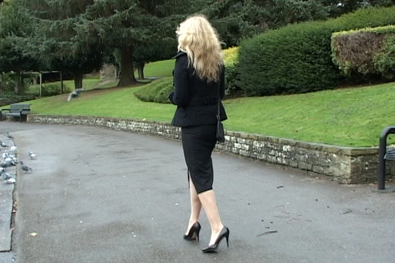  office girl in heels